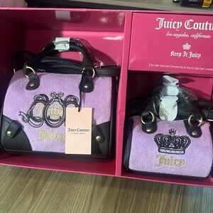 Y2K lovers club juicy couture mini bags limited edition
 keep it juicy line!💋💋
